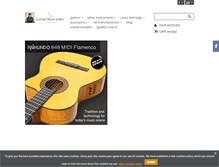 Tablet Screenshot of guitarfromspain.com